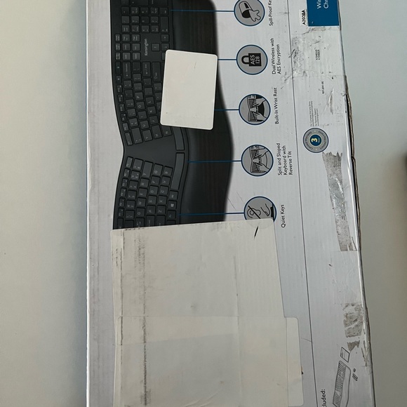 Kensington Pro Fit Ergonomic Wireless Keyboard - Picture 6 of 6